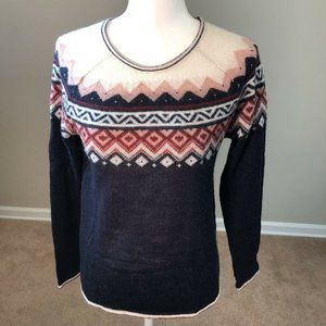 Vintage 90's Esprit Lightweight Sweater Fair Isle